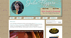 Desktop Screenshot of julieflygare.com