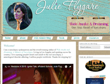 Tablet Screenshot of julieflygare.com